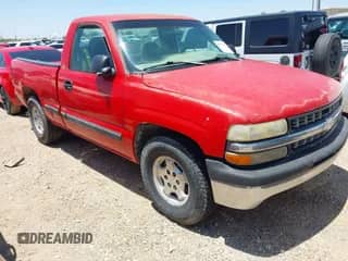 2000 Chevrolet Silverado 1500 LS with VIN 1GCEC14W3YZ191437, listed as a IAAI auction lot 42570880 with 193,315 mi miles and . Bid and sale history available at DreamBid. Image 1.