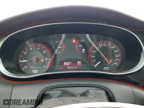 2016 Dodge Dart SXT with VIN 1C3CDFBB3GD728955, listed as a Copart auction lot 82059055 with 72,148 mi miles and Salvage title. Bid and sale history available at DreamBid. Image 9.