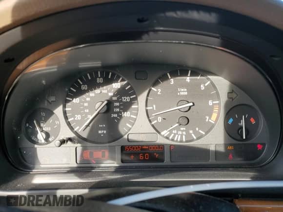 1999 BMW 5 Series 528i с VIN WBADM6333XBY29137, выставлен на аукционе Copart как лот 90404395 с пробегом 155 002 миль миль и Чистый • Clean title. История ставок и продаж доступна на DreamBid. Изображение 9.