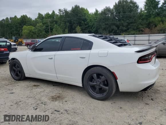 2016 Dodge Charger SXT with VIN 2C3CDXJG9GH237988, listed as a Copart auction lot 58317505 with 91,070 mi miles and Salvage title. Bid and sale history available at DreamBid. Image 2.