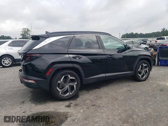 2024 Hyundai Tucson SEL Convenience with VIN KM8JCCD11RU237016, listed as a Copart auction lot 67991335 with 23,746 mi miles and Salvage title. Bid and sale history available at DreamBid. Image 3.