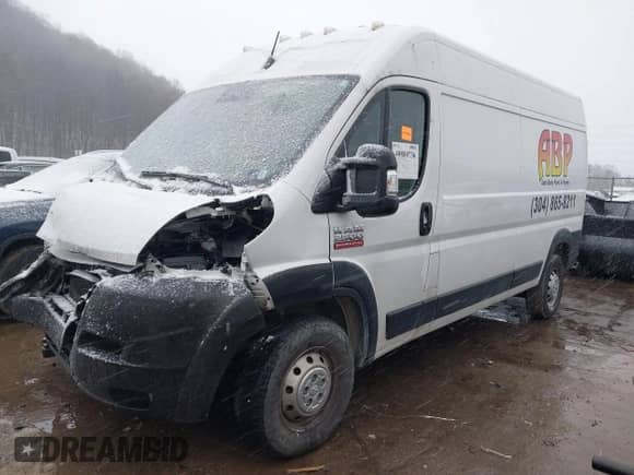 2022 Ram ProMaster Cargo z VIN 3C6LRVDG4NE122244, wystawiony jako IAAI lot #40880736 z przebiegiem 80 522 mil mil oraz . Historia ofert i sprzedaży dostępna na DreamBid. Obrazek 2.