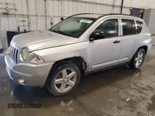 2007 Jeep Compass Limited with VIN 1J8FF57W97D198430, listed as a Copart auction lot 86083875 with 146,140 mi miles and Clean title. Bid and sale history available at DreamBid. Image 1.