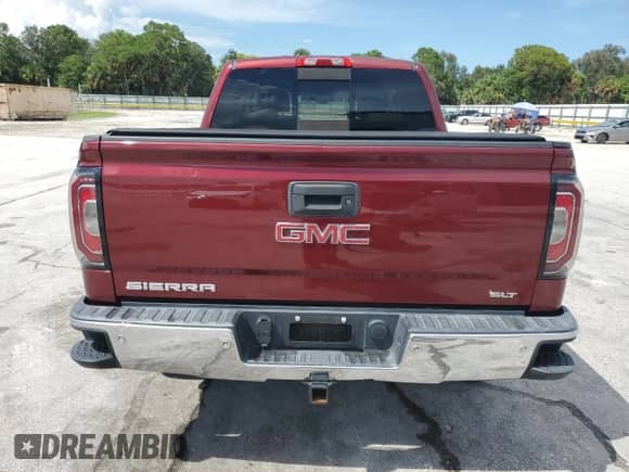 2017 GMC Sierra 1500 SLT with VIN 3GTU2NEC1HG378962, listed as a Copart auction lot 70701025 with 163,364 mi miles and Salvage title. Bid and sale history available at DreamBid. Image 6.