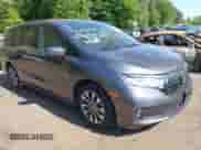 2021 Honda Odyssey EX-L с VIN 5FNRL6H71MB019599, выставлен на аукционе IAAI как лот 42318341 с пробегом 20 640 миль миль и . История ставок и продаж доступна на DreamBid. Изображение 1.