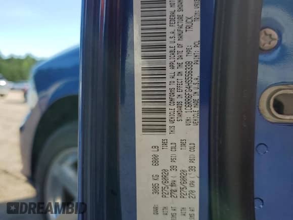 2017 Ram 1500 Express с VIN 1C6RR6FG4HS556338, выставлен на аукционе Copart как лот 61383865 с пробегом 40 606 миль миль и Списание • Salvage title. История ставок и продаж доступна на DreamBid. Изображение 12.