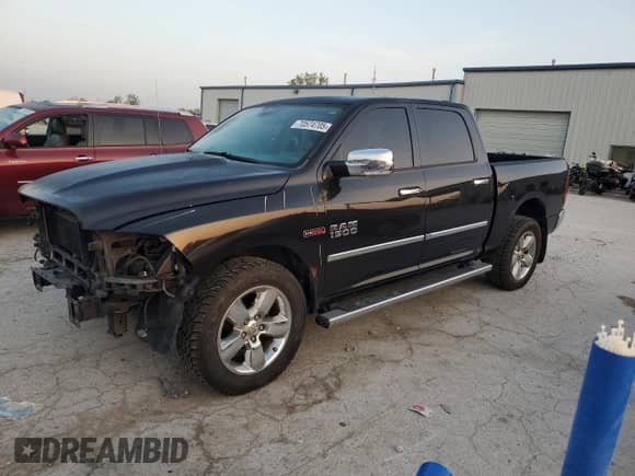 2015 Ram 1500 Lone Star с VIN 1C6RR7LM1FS518806, выставлен на аукционе Copart как лот 70574705 с пробегом 155 945 миль миль и Списание • Salvage title. История ставок и продаж доступна на DreamBid. Изображение 1.