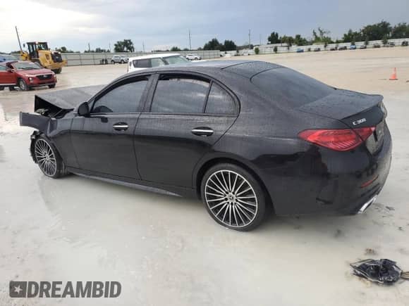 2023 Mercedes-Benz C 300 z VIN W1KAF4GB2PR078454, wystawiony jako Copart lot #69517414 z przebiegiem 34 758 mil mil oraz Szkoda całkowita • Salvage title. Historia ofert i sprzedaży dostępna na DreamBid. Obrazek 2.