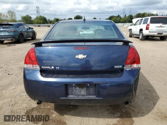 2012 Chevrolet Impala LT Retail z VIN 2G1WB5E30C1179159, wystawiony jako Copart lot #83868455 z przebiegiem 188 360 mil mil oraz Szkoda całkowita • Salvage title. Historia ofert i sprzedaży dostępna na DreamBid. Obrazek 6.