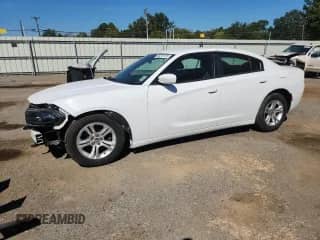 2020 Dodge Charger SXT with VIN 2C3CDXBG8LH180384, listed as a Copart auction lot 86272775 with 46,748 mi miles and Salvage title. Bid and sale history available at DreamBid. Image 1.