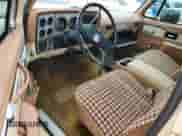 1980 Chevrolet Blazer с VIN CKL18AF139471, выставлен на аукционе Copart как лот 74931074 с пробегом 6 338 миль миль и Списание • Salvage title. История ставок и продаж доступна на DreamBid. Изображение 8.