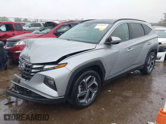 2022 Hyundai Tucson SEL Convenience with VIN KM8JFCA18NU077285, listed as a IAAI auction lot 43394135 with 40,947 mi miles and . Bid and sale history available at DreamBid. Image 17.
