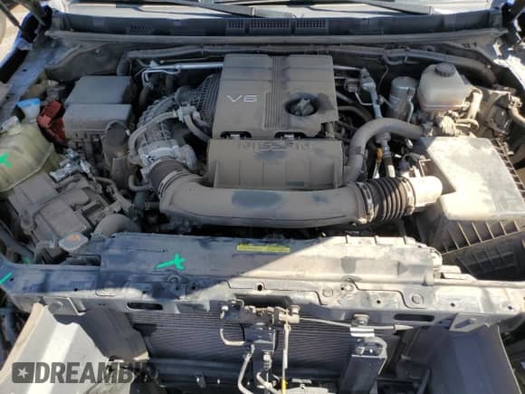 2022 Nissan Frontier S z VIN 1N6ED1EJXNN615051, wystawiony jako Copart lot #54956615 z przebiegiem 46 826 mil mil oraz Szkoda całkowita • Salvage title. Historia ofert i sprzedaży dostępna na DreamBid. Obrazek 11.