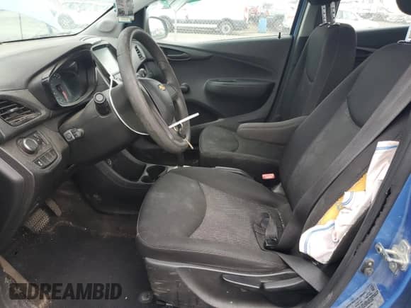 2017 Chevrolet Spark LS with VIN KL8CB6SA1HC747688, listed as a Copart auction lot 72054015 with 76,504 mi miles and Salvage title. Bid and sale history available at DreamBid. Image 7.