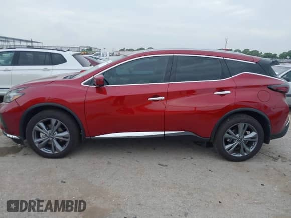 2024 Nissan Murano Platinum with VIN 5N1AZ2DS1RC117210, listed as a IAAI auction lot 42399686 with 10,929 mi miles and . Bid and sale history available at DreamBid. Image 14.