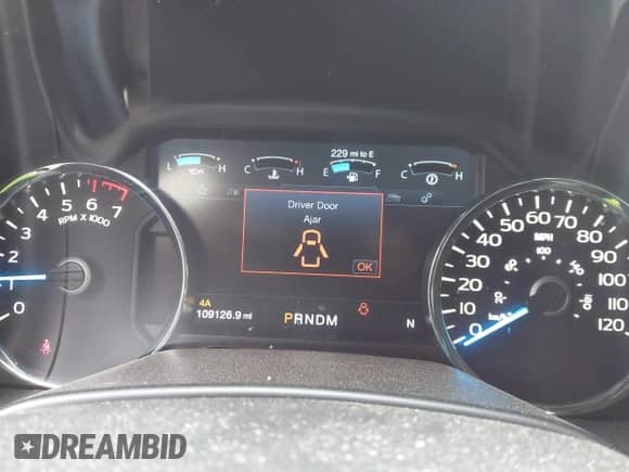 2017 Ford F-150 XLT with VIN 1FTFW1EG4HKD36643, listed as a IAAI auction lot 42677097 with 109,126 mi miles and . Bid and sale history available at DreamBid. Image 7.