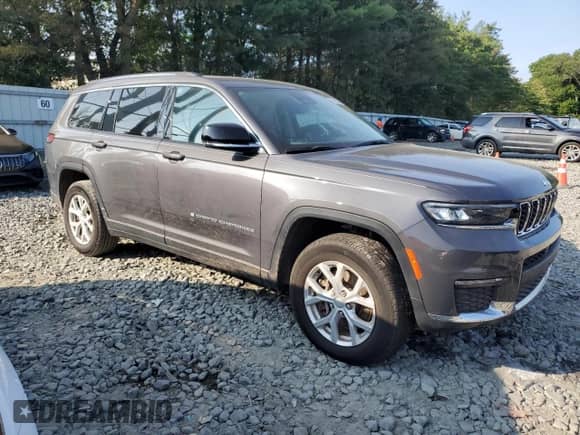 2023 Jeep Grand Cherokee Limited с VIN 1C4RJKBG2P8880222, выставлен на аукционе Copart как лот 65992635 с пробегом Не указан миль и Списание • Salvage title. История ставок и продаж доступна на DreamBid. Изображение 4.