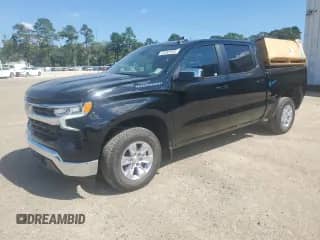 2024 Chevrolet Silverado 1500 LT with VIN 3GCPACEK8RG356504, listed as a Copart auction lot 81267125 with 15,554 mi miles and Salvage title. Bid and sale history available at DreamBid. Image 1.