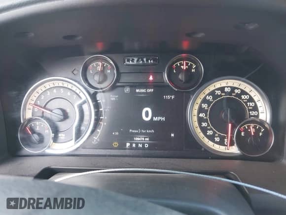 2018 Ram 1500 Big Horn с VIN 1C6RR6TT7JS149184, выставлен на аукционе IAAI как лот 43209443 с пробегом 109 476 миль миль и . История ставок и продаж доступна на DreamBid. Изображение 7.