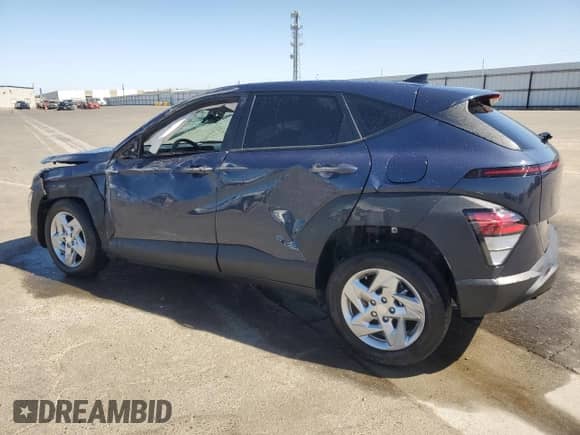 2024 Hyundai Kona Essential с VIN KM8HA3AB0RU133599, выставлен на аукционе Copart как лот 71134664 с пробегом 11 473 миль миль и Списание • Salvage title. История ставок и продаж доступна на DreamBid. Изображение 2.