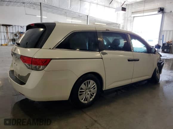 2014 Honda Odyssey LX с VIN 5FNRL5H29EB008110, выставлен на аукционе Copart как лот 70916425 с пробегом 126 767 миль миль и Списание • Salvage title. История ставок и продаж доступна на DreamBid. Изображение 3.