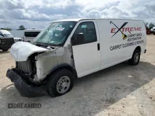 2017 Chevrolet Express Cargo с VIN 1GCZGHFG6H1114323, выставлен на аукционе Copart как лот 53777275 с пробегом Не указан миль и Списание • Salvage title. История ставок и продаж доступна на DreamBid. Изображение 1.