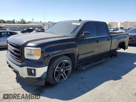 2014 GMC Sierra 1500 SLE with VIN 1GTR1UEC4EZ388996, listed as a Copart auction lot 80128825 with 175,006 mi miles and Salvage title. Bid and sale history available at DreamBid. Image 1.