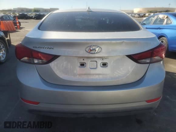 2016 Hyundai Elantra SE с VIN 5NPDH4AE5GH663606, выставлен на аукционе Copart как лот 82601115 с пробегом 54 158 миль миль и Списание • Salvage title. История ставок и продаж доступна на DreamBid. Изображение 6.