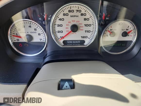 2007 Ford F-150 XLT с VIN 1FTPW14V27KC31506, выставлен на аукционе Copart как лот 81194905 с пробегом 213 227 миль миль и Списание • Salvage title. История ставок и продаж доступна на DreamBid. Изображение 9.