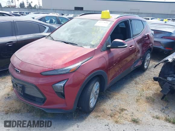2022 Chevrolet Bolt EUV LT with VIN 1G1FY6S08N4116235, listed as a IAAI auction lot 42777616 with 48,237 mi miles and . Bid and sale history available at DreamBid. Image 20.