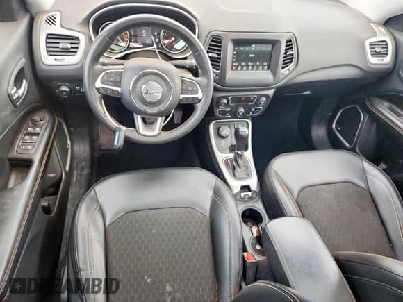 2021 Jeep Compass Latitude with VIN 3C4NJDBB6MT580274, listed as a Copart auction lot 63085195 with 80,474 mi miles and Clean title. Bid and sale history available at DreamBid. Image 8.