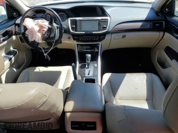 2017 Honda Accord EX-L with VIN 1HGCR2F99HA238473, listed as a Copart auction lot 70687935 with Not provided miles and Salvage title. Bid and sale history available at DreamBid. Image 8.