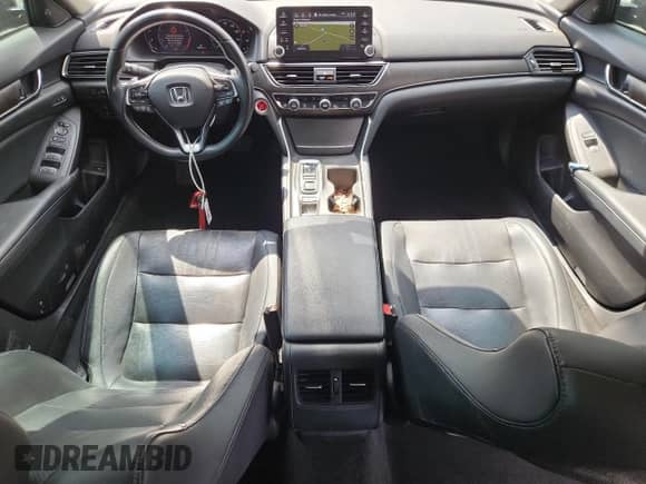 2018 Honda Accord EX-L with VIN 1HGCV2F67JA013170, listed as a Copart auction lot 81750035 with 88,618 mi miles and Salvage title. Bid and sale history available at DreamBid. Image 8.