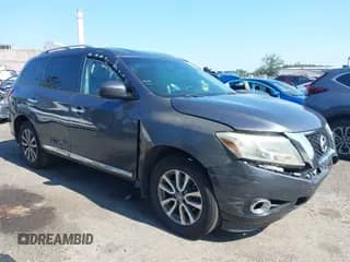 2013 Nissan Pathfinder SL with VIN 5N1AR2MM6DC659543, listed as a IAAI auction lot 42835163 with 151,255 mi miles and . Bid and sale history available at DreamBid. Image 1.