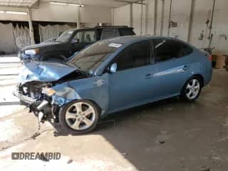 2007 Hyundai Elantra GLS with VIN KMHDU46D27U109582, listed as a Copart auction lot 86270045 with 141,692 mi miles and Salvage title. Bid and sale history available at DreamBid. Image 1.