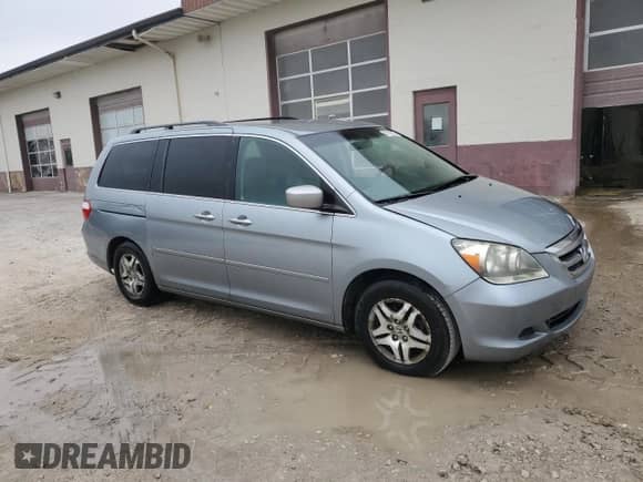 2007 Honda Odyssey EX с VIN 5FNRL38407B021806, выставлен на аукционе Copart как лот 85103535 с пробегом Не указан миль и Чистый • Clean title. История ставок и продаж доступна на DreamBid. Изображение 4.