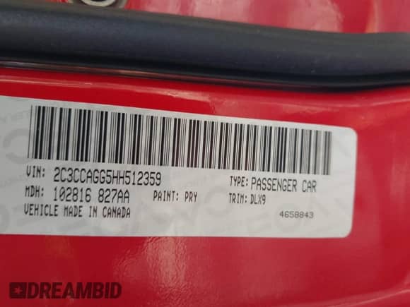 2017 Chrysler 300 S с VIN 2C3CCAGG5HH512359, выставлен на аукционе IAAI как лот 42287332 с пробегом 115 052 миль миль и . История ставок и продаж доступна на DreamBid. Изображение 9.