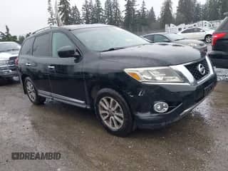 2013 Nissan Pathfinder SV z VIN 5N1AR2MM1DC617748, wystawiony jako IAAI lot #41593304 z przebiegiem 175 100 mil mil oraz . Historia ofert i sprzedaży dostępna na DreamBid. Obrazek 1.