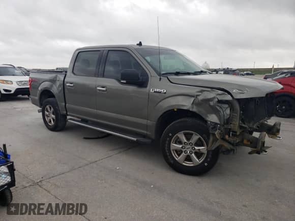 2019 Ford F-150 XL with VIN 1FTEW1E55KKC07179, listed as a Copart auction lot 51475485 with 107,740 mi miles and Salvage title. Bid and sale history available at DreamBid. Image 4.