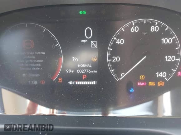 2025 Honda HR-V LX with VIN 3CZRZ1H31SM753421, listed as a IAAI auction lot 42942520 with 2,776 mi miles and . Bid and sale history available at DreamBid. Image 16.