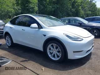 2023 Tesla Model Y Long Range with VIN 7SAYGDEE3PA034195, listed as a IAAI auction lot 42710161 with Not provided miles and . Bid and sale history available at DreamBid. Image 1.
