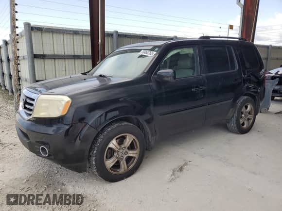 2013 Honda Pilot EX-L with VIN 5FNYF3H63DB021489, listed as a Copart auction lot 70463765 with 164,997 mi miles and Salvage title. Bid and sale history available at DreamBid. Image 1.