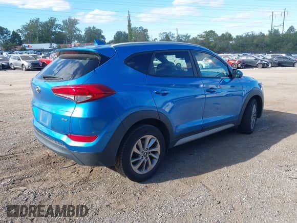 2018 Hyundai Tucson SEL with VIN KM8J3CA46JU718026, listed as a IAAI auction lot 43357509 with 65,844 mi miles and . Bid and sale history available at DreamBid. Image 4.