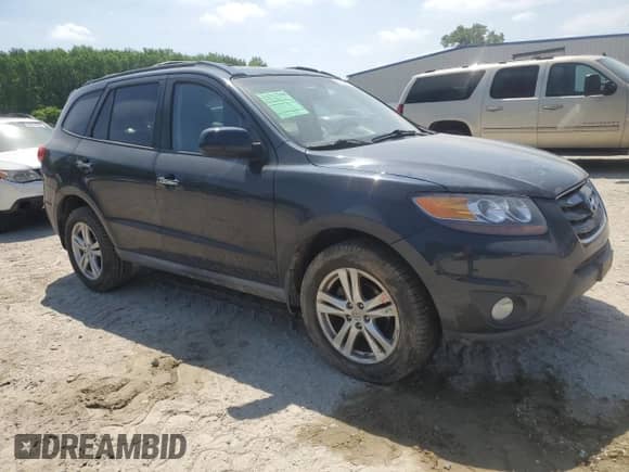 2010 Hyundai Santa Fe Limited with VIN 5NMSK3AB2AH384515, listed as a Copart auction lot 55354885 with 143,193 mi miles and Salvage title. Bid and sale history available at DreamBid. Image 4.