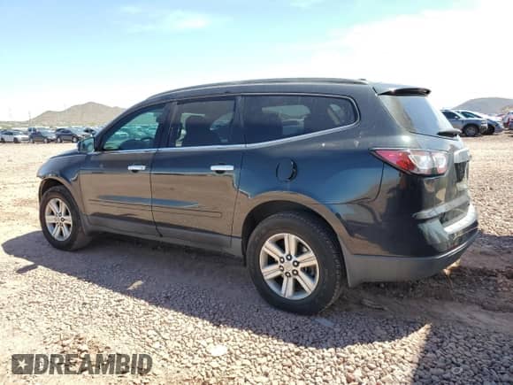 2013 Chevrolet Traverse LT with VIN 1GNKRGKD5DJ135733, listed as a Copart auction lot 69245255 with 159,044 mi miles and Salvage title. Bid and sale history available at DreamBid. Image 2.