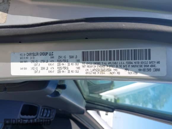 2011 Jeep Liberty Sport с VIN 1J4PN2GK1BW510564, выставлен на аукционе IAAI как лот 43203748 с пробегом 132 555 миль миль и . История ставок и продаж доступна на DreamBid. Изображение 9.