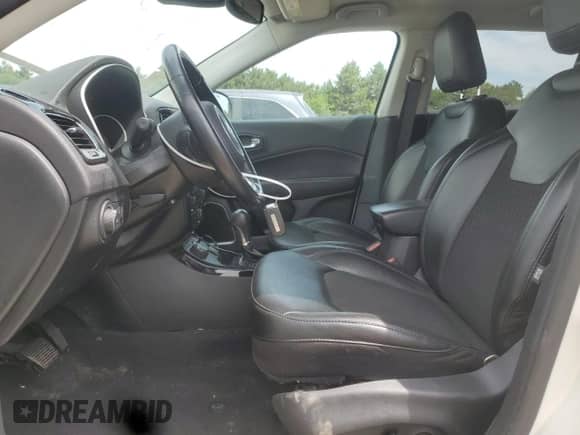 2021 Jeep Compass Latitude with VIN 3C4NJDBB3MT555204, listed as a Copart auction lot 64049325 with 42,314 mi miles and Salvage title. Bid and sale history available at DreamBid. Image 7.