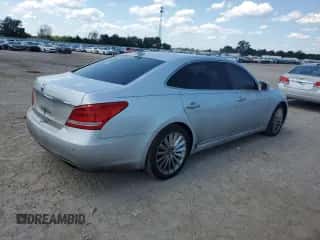 2014 Hyundai Equus Ultimate z VIN KMHGH4JHXEU085136, wystawiony jako Copart lot #70559565 z przebiegiem 181 203 mil mil oraz Szkoda całkowita • Salvage title. Historia ofert i sprzedaży dostępna na DreamBid. Obrazek 3.