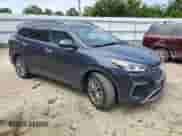 2017 Hyundai Santa Fe SE with VIN KM8SMDHF8HU209869, listed as a Copart auction lot 62385355 with Not provided miles and Salvage title. Bid and sale history available at DreamBid. Image 4.