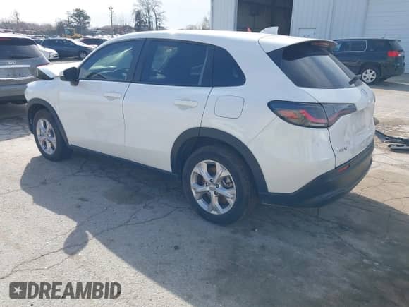 2024 Honda HR-V LX with VIN 3CZRZ2H34RM786705, listed as a IAAI auction lot 41967369 with 19,094 mi miles and . Bid and sale history available at DreamBid. Image 3.